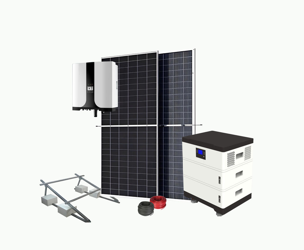 Effizientes Off-Grid-Mikrogrid mit LFP-Speicher 8kw 14kwh AC 1-Phase 220V Ausgang