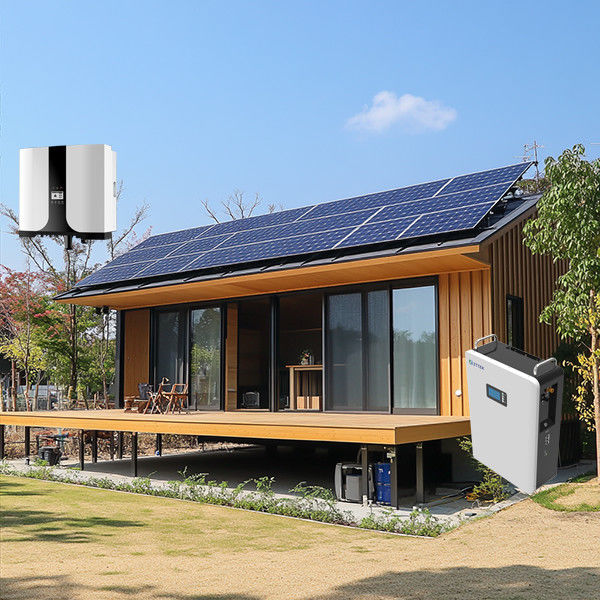 Mikrogrid für kleine Werkstattanwendungen mit LFP-Speichersystem 8kW 14kWh